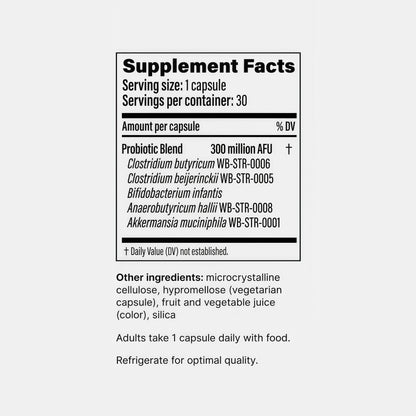 Pendulum Metabolic Daily - Multi-StrainProbiotic with Akkermansia muciniphilato Support Metabolism and Sustain Energy Levels - for Women and Men - 90 Capsules (1 Pack)